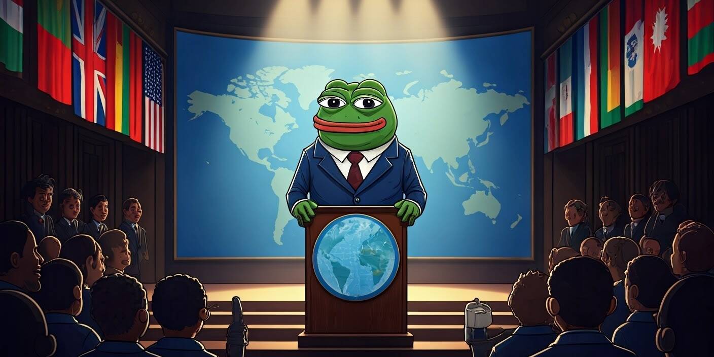pepe,frog,in,suit,as,president,of,the,world