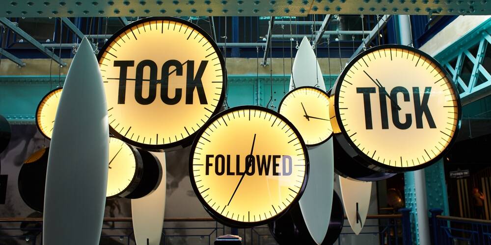 dublin,ireland, ,08,31,2022:,clocks,with,inscriptions,'tik,