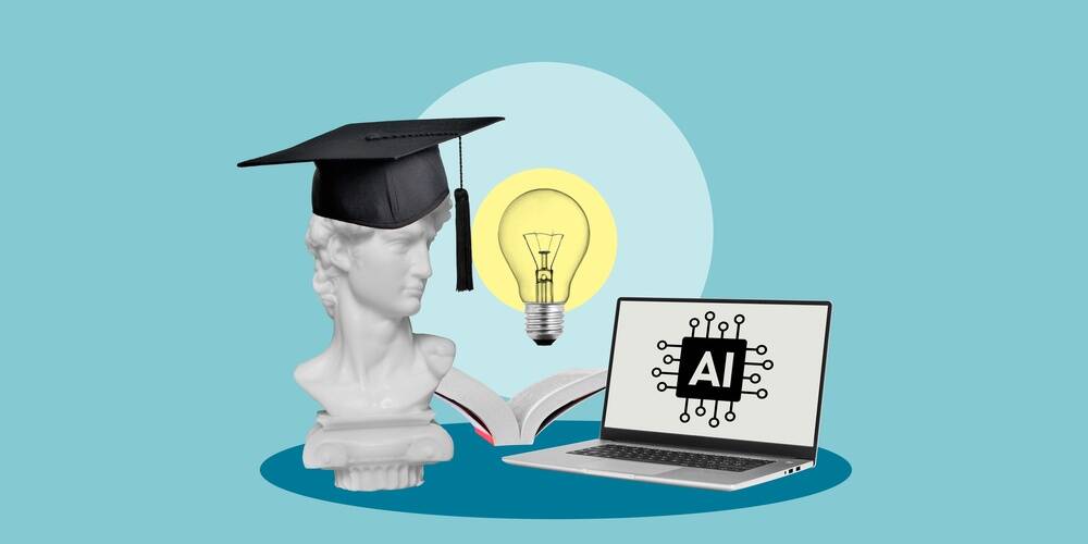 artificial,intelligence,in,education,concept,,ai,learning,technology,,digital,knowledge,