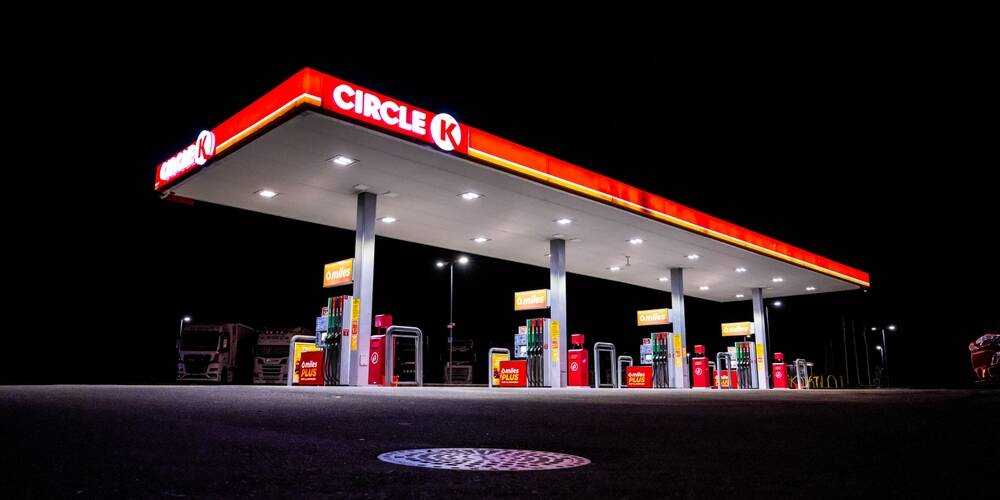 lillesand,,norway, ,august,01,2023:,circle,k,gas,station