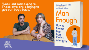 man enough website graphics